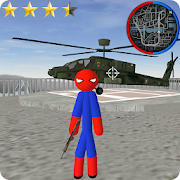 Stickman Spider Rope Hero Gangstar City Mod APK 6.0 [Uang yang tidak terbatas]