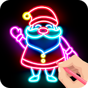 Draw Glow Christmas Mod APK 1.1.1 [شراء مجاني,مفتوحة,كبار الشخصيات]