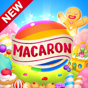 Macaron Pop : Sweet Match 3 Мод APK 1.5.3 [Бесконечные деньги,треснувший]