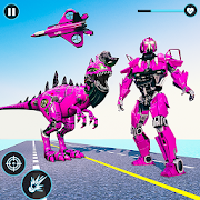 Dino Robot Police Car Games 3d Mod APK 1.9 [المال غير محدود]