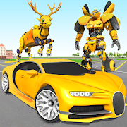 Deer Robot Car Game-Robot Game Мод APK 1.0.7 [Бесконечные деньги]