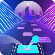 Magic Ball Tiles Hop Music Run Mod APK 1.0 [Uang Mod]