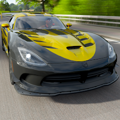 Simulator Dodge Viper GT Drive Мод APK 2.12.2 [Бесконечные деньги,Mod speed]