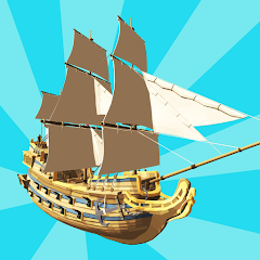 Idle Pirate 3d: Caribbean Isla icon