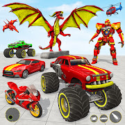 Monster Truck Robot Car Game Мод APK 1.6.5 [Мод Деньги]