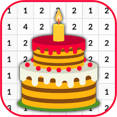 Birthday Cake Coloring Number Мод APK 1.0 [Бесплатная покупка,Без рекламы,Бесконечные деньги]