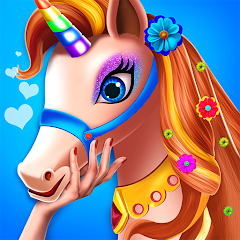 Unicorn Pony Horse Care Game Mod APK 1.0.3[Free purchase,No Ads,Unlimited money]