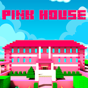 Pink Princess House Craft Game Мод APK 2.9.3 [Бесплатная покупка]