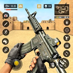 FPS Commando Shooting Games Mod APK 9.2[Unlimited money,God Mode]