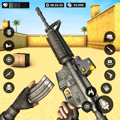 US Commando FPS Shooting Games Mod APK 2.1[Unlimited money]