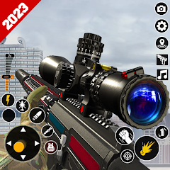 Sniper Gun Shooting game Мод APK 3.2 [Бесконечные деньги]