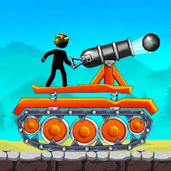 The Tank: Stick pocket hill Mod APK 1.3.2[Remove ads,Unlimited money]