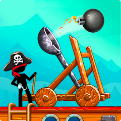 The Catapult: Stickman Pirates Mod APK 1.7.7 [Sınırsız para]