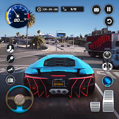 Traffic Driving Car Simulator Mod APK 1.5.9 [Remover propagandas,Dinheiro Ilimitado,Desbloqueada]