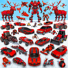 Deer Robot Car Game-Robot Game Mod APK 1.0.7[Unlimited money]