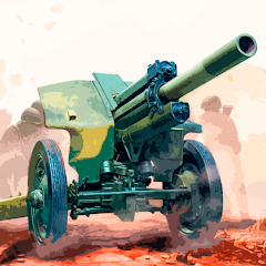 Artillery & War: WW2 War Games Mod APK 2.1300 [Ücretsiz satın alma]