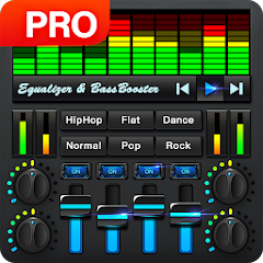 Equalizer & Bass Booster Pro Мод APK 1.9.1 [Оплачивается бесплатно,Полный]