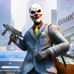 Real Gangster Bank Robber Game Мод APK 3.9 [Мод Деньги]