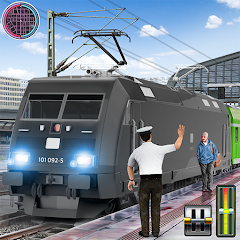 City Train Driver- Train Games Мод APK 5.1.4 [Бесконечные деньги,разблокирована]