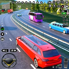 Limousine Taxi Driving Game icon