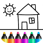 Bini Drawing for Kids Games Мод APK 3.5.0.1 [разблокирована]