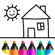 Bini Drawing for Kids Games Mod APK 3.5.0.1 [Tidak terkunci]