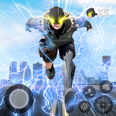 Blue Hero Rope Game Mod APK 1.20 [Dinheiro Ilimitado,Mod Menu,God Mode]