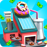Donut Factory Tycoon Games Mod APK 1.1.8 [ازالة الاعلانات,شراء مجاني,Mod speed]