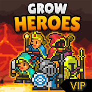 Grow Heroes VIP : Idle Rpg Mod APK 6.1.2 [Mod Menu,God Mode]