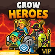 Grow Heroes VIP : Idle Rpg Mod APK 6.2.5[Paid for free,Free purchase,High Damage]