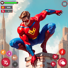 Spider Fighter Hero Man Game Mod APK 1.1[Unlimited money,Unlocked]