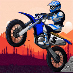 Stunt Bike Racing 2D Mod APK 1.4 [Tidak terkunci]