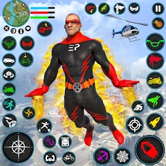 Spider Flying Rope Hero Games Mod APK 1.9.6[Remove ads,Unlimited money]