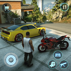 Gangster Games Crime Simulator Mod APK 5.0[Remove ads,Mod speed]