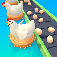 Idle Egg Factory Mod APK 2.6.8[Unlimited money,Free purchase,Mod speed]