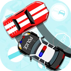 Police Pursuit: Burnout Rush! Mod APK 2.1.5[Remove ads,Unlocked]