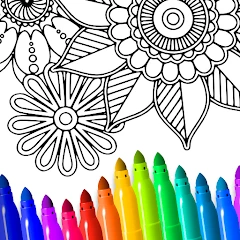 Coloring Book for Adults Mod APK 9.8.0