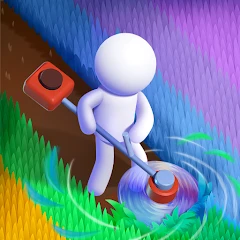 Mow My Lawn - Cutting Grass Mod APK 1.45[Remove ads,Mod speed]