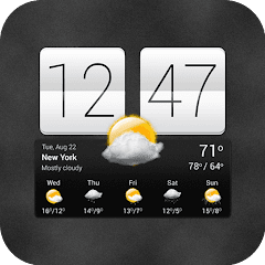 Sense V2 Flip Clock & Weather Mod Apk 7.09.0 