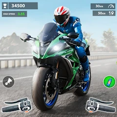 Traffic Bike Racing: Bike Game Mod APK 2.4[Remove ads,Mod speed]