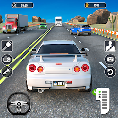 Real Highway Car Racing Games Mod APK 3.40 [المال غير محدود]