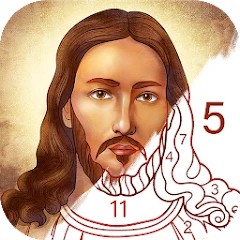 Bible Coloring Paint By Number Mod APK 3.36.9[Remove ads,Mod speed]