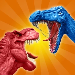 Merge Dinosaurs Battle Fight icon