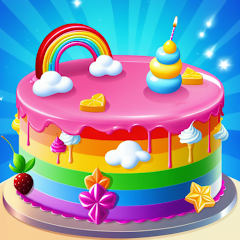 Cake maker - Unicorn Cooking Games for Girls icon