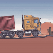 Trucker Ben - Truck Simulator Мод APK 5.1 [Бесконечные деньги]
