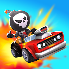 Boom Karts - Multiplayer Kart Racing Мод APK 1.42.0 [Убрать рекламу,разблокирована,Mod Menu,Mod speed]