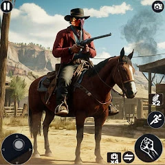 Wild West Mafia Redemption Gun Mod APK 1.2.18[Mod Menu,God Mode]