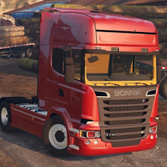 Scania Truck: Be the Driver Мод APK 3 [Бесплатная покупка,разблокирована]