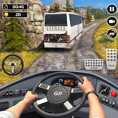 Offroad Bus Simulator Bus Game icon