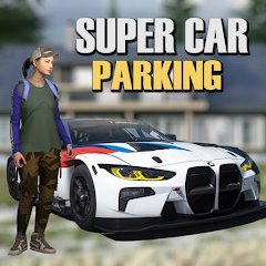 Super car parking - Car games Mod APK 3.4 [Uang yang tidak terbatas]